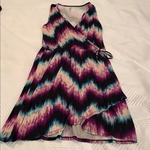 Gorgeous short wrap style dress